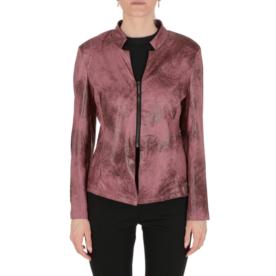 19V69 Italia Women's Melia Jacket in Hibiscus