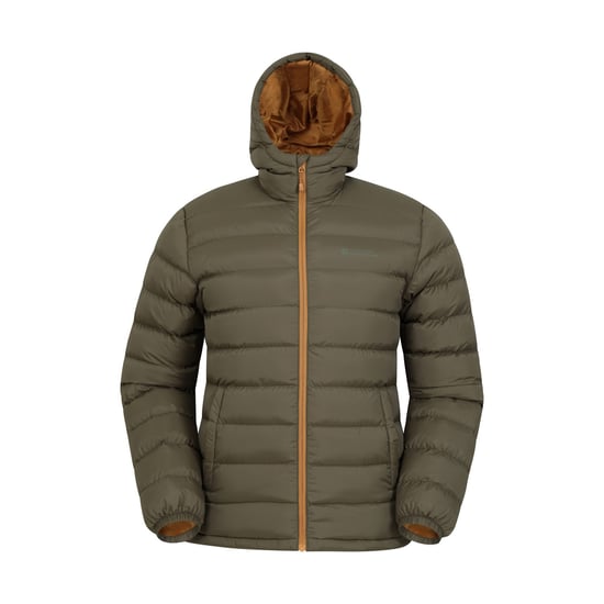 Mountain Warehouse Mens Seasons II Padded Jacket (Green) - Image 1