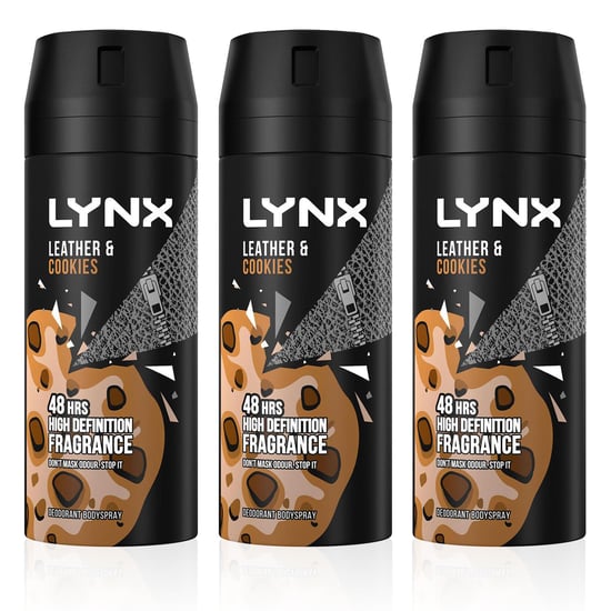 Lynx Body Spray Collision 48-H High Definition Fragrance Deo For Men, 3x150ml