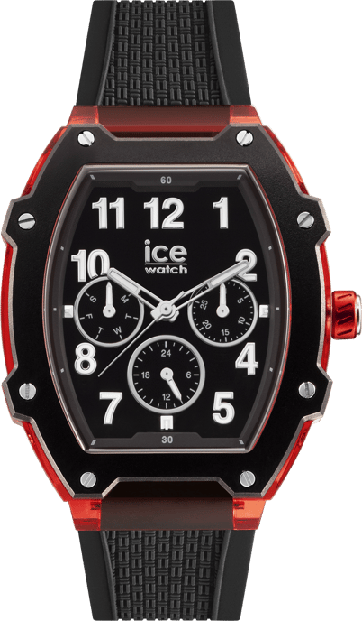 Ice Watch Ice Boliday - Zwart Rood Unisex Zwarte Horloge 023316 - Image 1