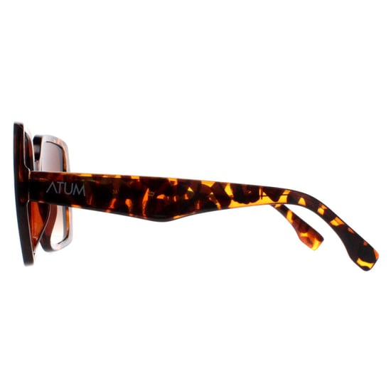 Atum Square Womens Shiny Havana Brown Gradient Zouk