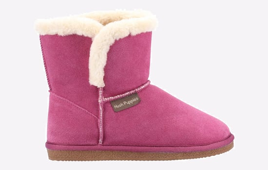 Hush Puppies Ashleigh Memory Foam Slipper Boot - Image 1