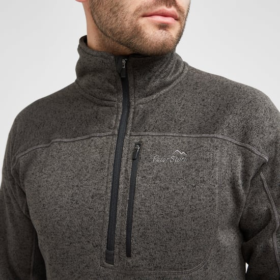 Peter Storm Men's Hohokum Half-Zip Mid-layer Fleece for Walking & Hiking