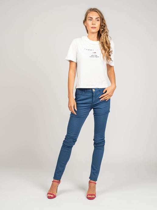 Trussardi Jeans Byxor Dam Blå - Image 2