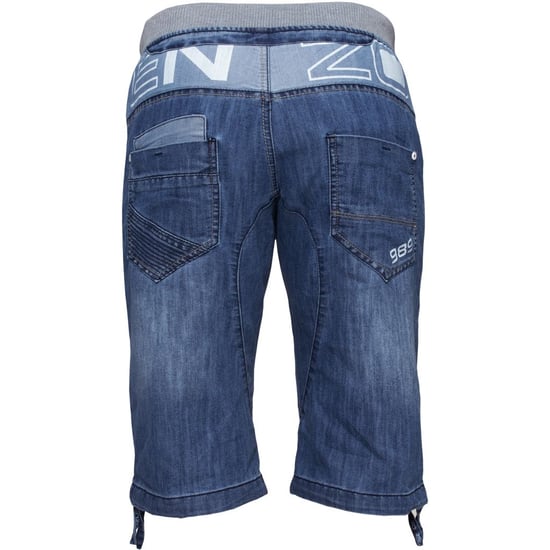 Mens Elasticated Denim Shorts| Enzo Designer Menswear - Image 3
