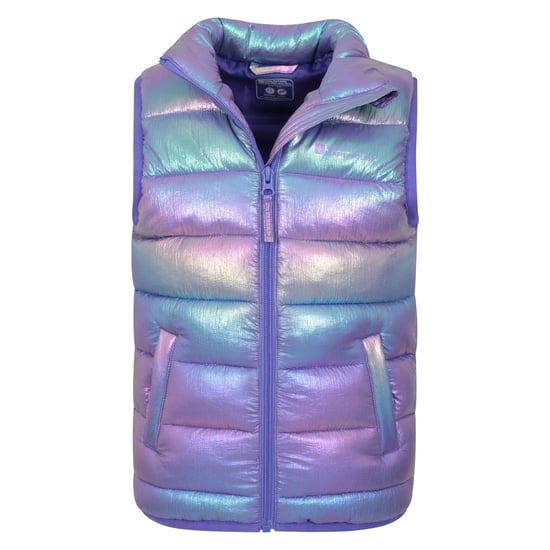 Mountain Warehouse Childrens/Kids Rocko Plain Padded Gilet (Blue) - Image 5