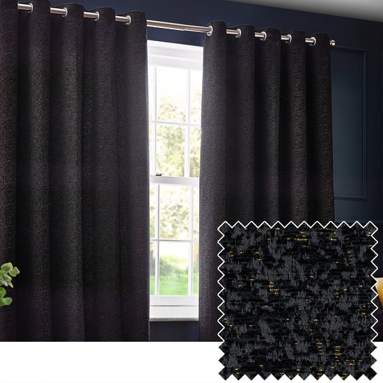 Paolleti Galaxy Room Darkening Eyelet Curtains - Image 5