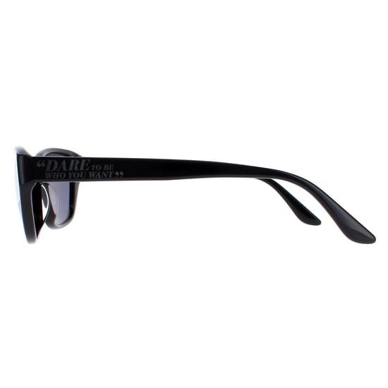 Elle Rectangle Womens Black Grey 14920
