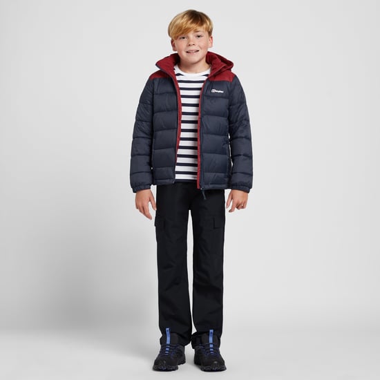Berghaus Kids' Burham Jacket with Lightweight Insulation & Water Resistant Fabric, Winter Coat for Boys & Girls