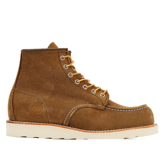 Red Wing Shoes Heritage Work 6Inch Moc Toe Hawthorne Abilene Men's Chesnut Boots - Image 4