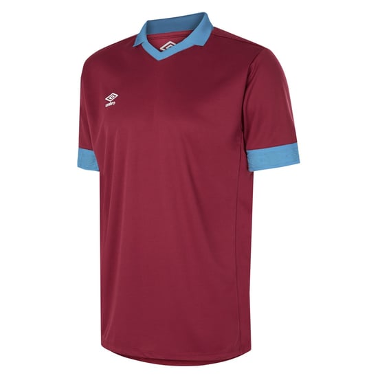 Umbro Mens Tempest Jersey (New Claret/Sky Blue) - Image 1