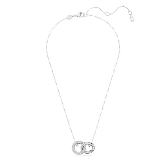 Swarovski 'Dextera' Dames Halsketting van Basismetaal - Zilver 5670251 - Image 3