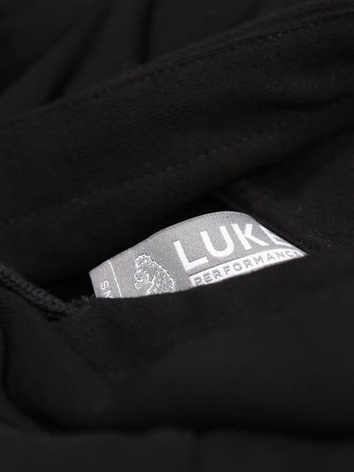 Luke 1977 Womens Jumping Workout Oversized Hoodie in Black