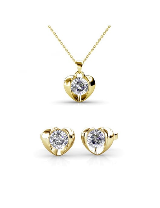 Simply Love Set - Gold and Crystal - Image 1