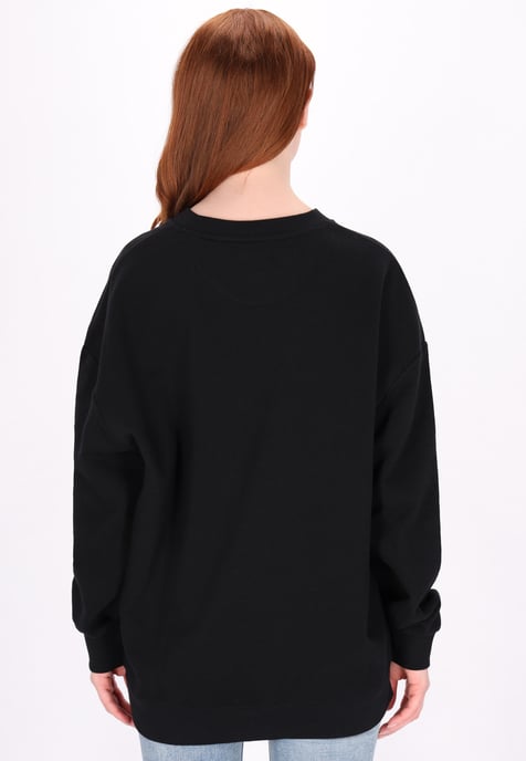Dreimaster Sweatshirt Dames zwart - Image 4