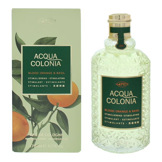 4711 Acqua Colonia Blood Orange & Basil Eau de Cologne 170ml Splash And Spray - Image 1