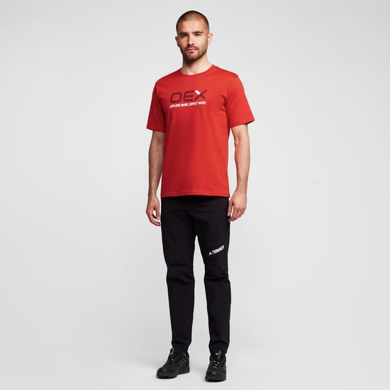 OEX Men's Explore Large Graphic Tee, Cotton Jersey T-Shirt