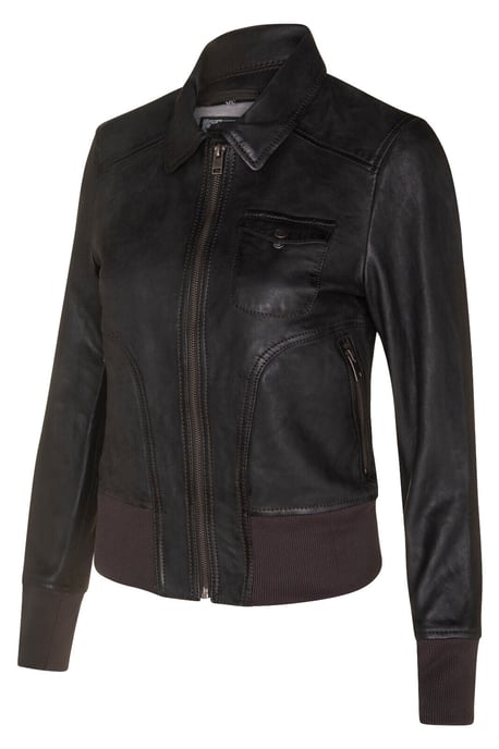Ladies MA-1 Varsity Bomber Jacket-Modbury