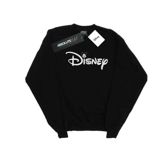 Disney Mens Mickey Mouse Head Logo Sweatshirt (Black) - Image 1