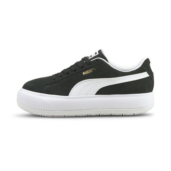PUMA Womens Suede Mayu Trainers Sports Shoes - Image 1