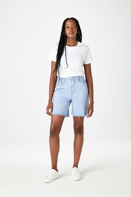 Blue Bermuda Short