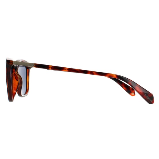 Polaroid Square Unisex Havana Grijs Gepolariseerde Zonnebril - Image 3