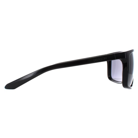 Dragon Square Mens Shiny Black Smoke Melee