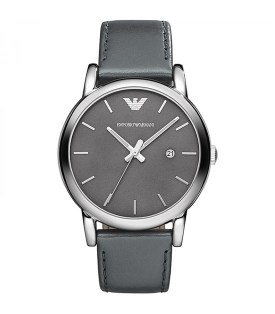 Emporio Armani AR1730 Klassiek Grijs Roestvrij Staal Herenhorloge - Image 1