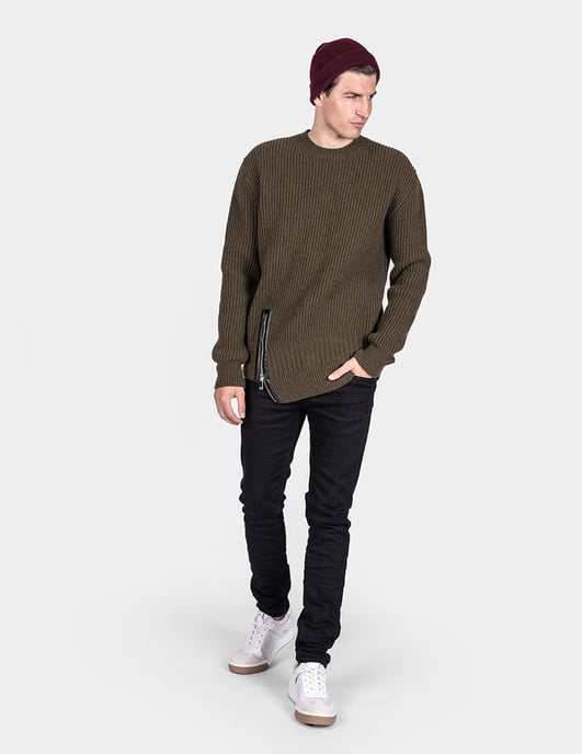 Les Hommes Pullover Men's Green - Image 2