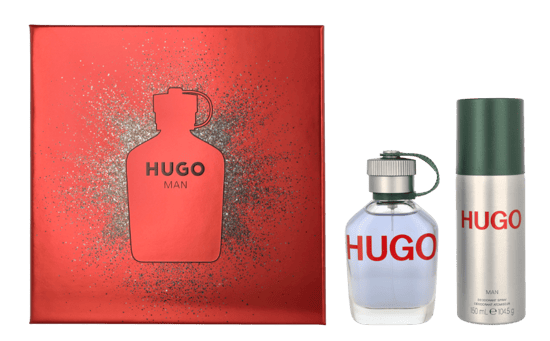 Hugo Boss Hugo Man Eau de Toilette 75ml + Deodorant Spray 150ml Gift Set - Image 1