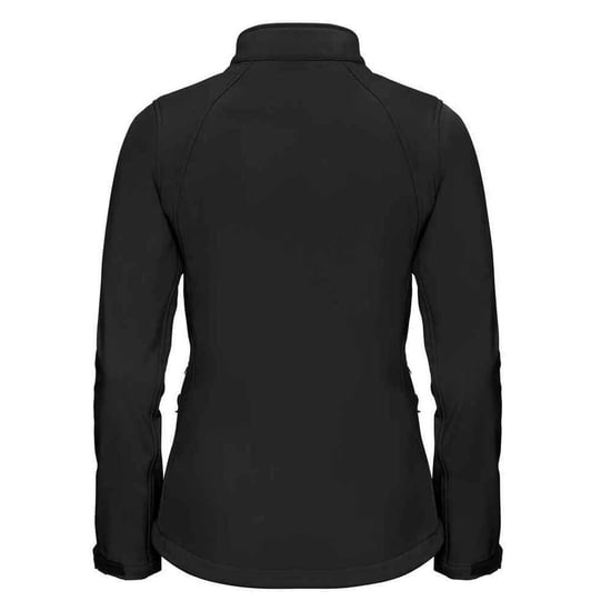 Russell Womens/Ladies 3 Layer Soft Shell Jacket (Black) - Image 2