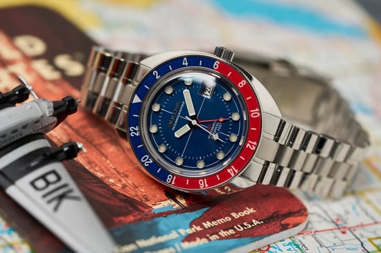 Bulova Oceanographer Heren Horloge Zilverkleurig 96B405 - Image 5