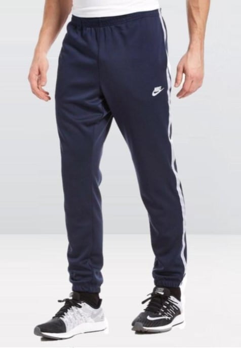 Nike Mens Tribute Hooded Tracksuit in Navy - Image 4