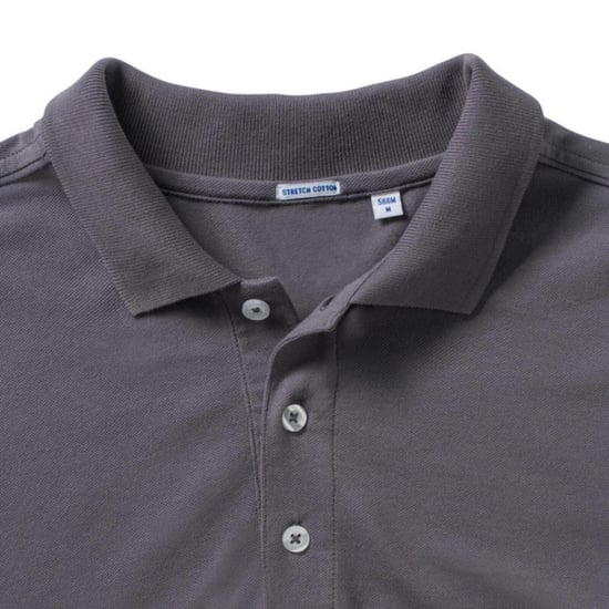 Russell Mens Stretch Short Sleeve Polo Shirt (Convoy Grey)
