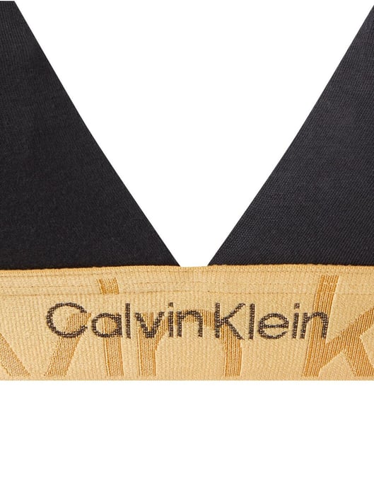 Calvin Klein Embossed Icon Holiday Bralette Bra - Image 6