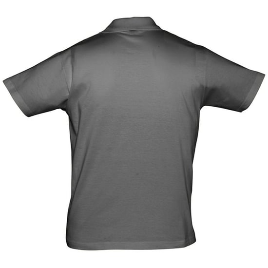 SOLS Heren Prescott Jersey Poloshirt met korte mouwen (Donkergrijs) - Image 2