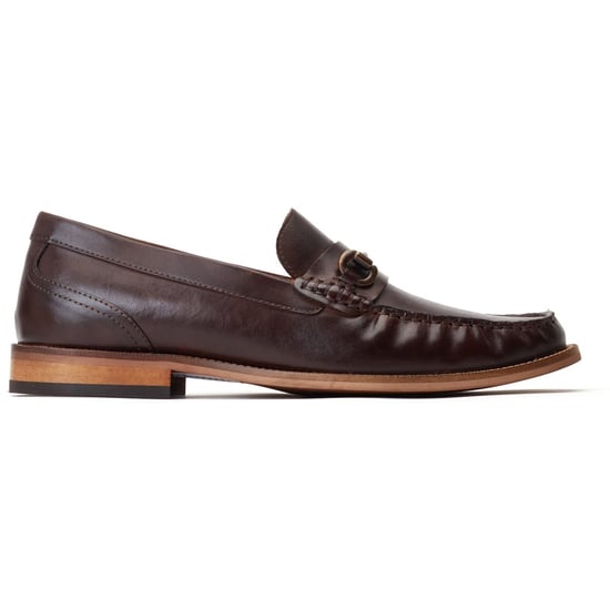 Base London Madison Leather Men's Burnt Tan Loafers - Image 5