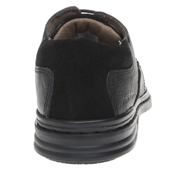 Hush Puppies Mens Max Hanston Lace Up Dress Shoe (Black)