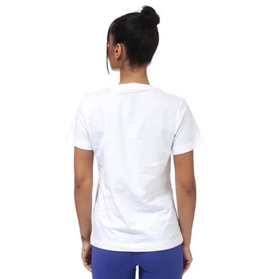 Women's adidas Outlined Floral Graphic T-Shirt in White
