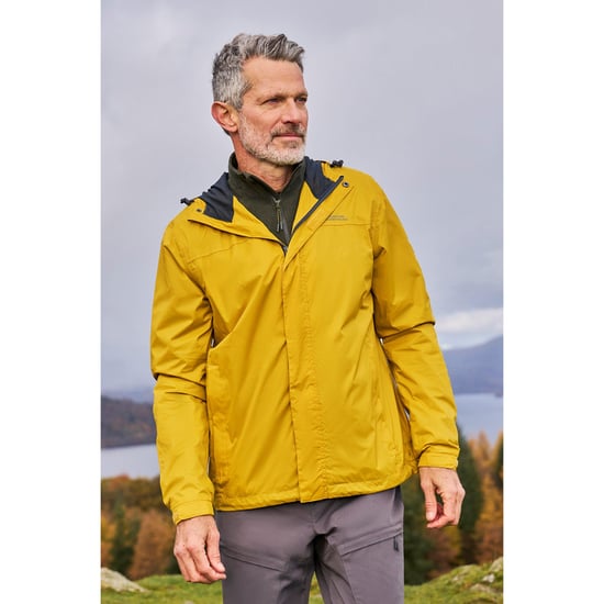Mountain Warehouse Mens Torrent Waterproof Jacket (Mustard)