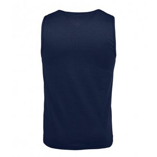 SOLS Heren Justin Mouwloze Tank / Vest Top (Franse marine) - Image 3