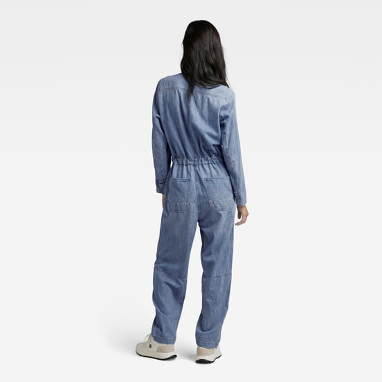 G-Star RAW Denim Jumpsuit Long Sleeve