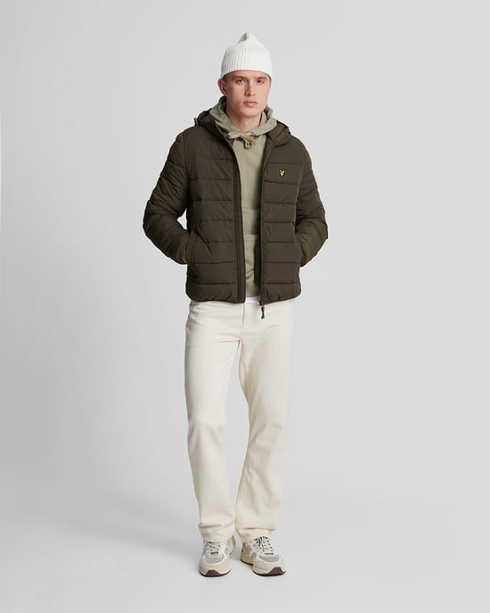 Pullover Hoodie för herrar i grönt - Image 2