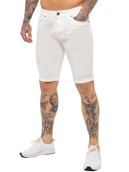 Kruze By Enzo | Mens Skinny Fit Denim Shorts