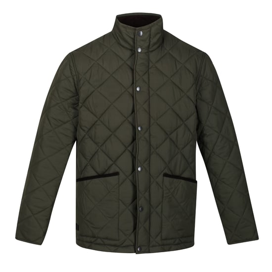 Regatta Mens Londyn Quilted Insulated Jacket (Dark Khaki)