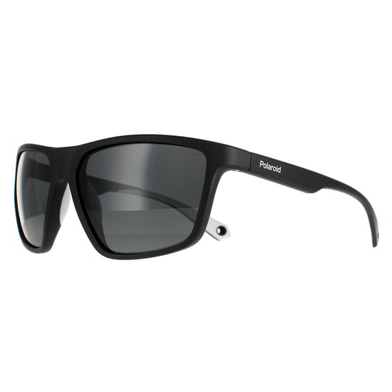 Polaroid Wrap Mens Black Grey Grey Polarized PLD 7040/S