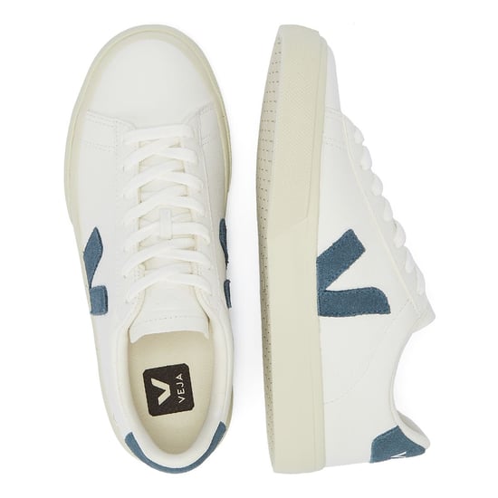 Veja Campo California Women's White/Blue Trainers - Image 6