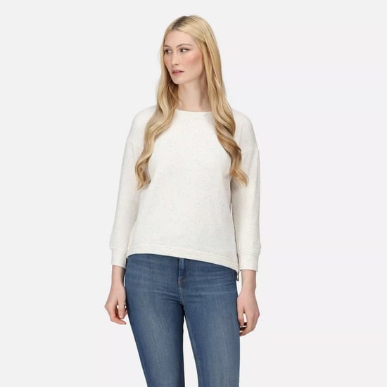 Regatta Womens/Ladies Arlette Flecked Jumper (Light Vanilla) - Image 5