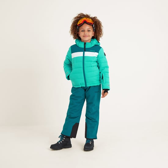 Laithe Kids Ski Jacket Ceramic Blue/Pacific Blue