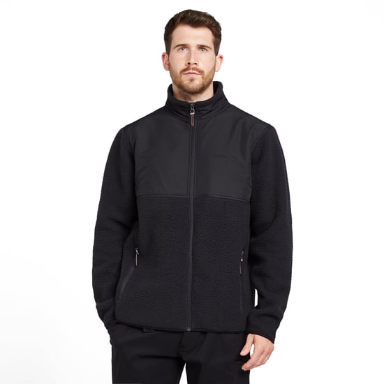 Brasher Men's Dearham Full Zip Mid- Layer Fleece with 3 Pockets for Walking & Hiking